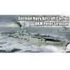 German Navy Aircraft Carrier Dkm Peter Strasser- 1:700e - Trumpeter