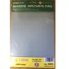 Hips 1,0mm Plastic Sheet(210mmx300mmx2pc - Master Tools