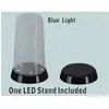 Trumpeter Vitrine haute et ronde (haut plat) : Base avec LED Lumineux
