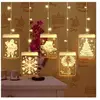 Docooler Guirlande Lumineuse LED de Noël Lampe Chaîne Décoration effet visuel 3D USB alimenté pour la maison chambre intérieure Décor