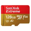 Carte microSD d'origine SanDisk Extreme authentique SQXA1 128G 160M A2 TF Carte U3 C10 A2 V30 Carte mémoire 4K Vitesse super rapid