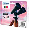 Epson 502 C13T02V64010 Pack 4 Cartouches Noir et couleurs (Jumelles)