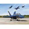 Usn Blue Angle 2017 F/a-18a/b/c/d - 1:48e - Kinetic