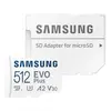 Carte Mémoire Micro SD avec Adaptateur Samsung MB-MC512KAEU 512 GB UHS...