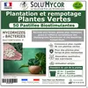 SoluMycor 50 Pastilles Bio-stimulantes engrais pour Plantation et Remp...