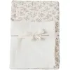 Babyshower - Couverture mi-saison Miley Ecru 70x100
