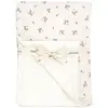 Babyshower - Couverture mi-saison Roseberry Ecru 70x100