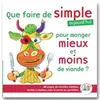 Chronoprint Que faire de simple aujourd’hui pour manger mieux et moins de viande ?