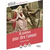 ISBN 30 poèmes pour dire l'amour