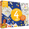 Auzou Éditions Mon coffret d'artiste - mon coffret d'anniversaire - je fête mes 4 ans !