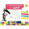 Auzou Éditions Ma grande section avec loup - livre-ardoise