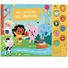 Auzou Éditions Mes premiers livres à écouter - mes comptines des émotions