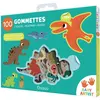 100 gommettes - Dinosaures - Mr. Iwi - Auzou Philippe Eds - Livre-jeu