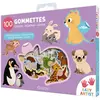 Ma pochette 100 gommettes Les bébés animaux