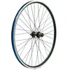 Roue arrière de vélo k7 jante alu double La ruota - Noir - 26
