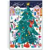 Galison Joyeux et Lumineux 12 Jours de Noël - Calendrier Puzzle de l'Avent