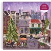 FIB-RMS-BE Galison Carré de Noël - Puzzle 1000 pièces dans une Boîte Carrée