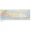 FIB-RMS-BE Brass Monkey 9780735373655 NYC Map 1,000 Piece Panoramic Puzzle