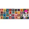Galison PUZZLE - 1000 PIECE: NEEDLEPOINT A TO Z - PANORAMIC PUZZLE