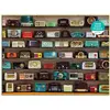 Mudpuppy Press Puzzle 1000 pièces : Radios-réveils Chihuly Vintage radios