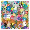 Puzzle 500 pièces : Lapins parmi les fleurs Galison-87621
