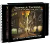 Dungeons and Dragons Loke BattleMats Towns & Taverns Books of Battle Mats