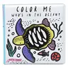 Wee Gallery Livre de bain à colorier - Ocean