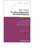 Elsevier Masson Bien rédiger le bilan-diagnostic kinésithérapique