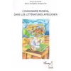 L'harmattan L'imaginaire Musical Dans Les Littératures Africaines