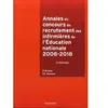 Maloine Annales du concours recrutement des infirmières de l'éducation...