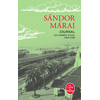 Lgf Journal - Les années d'exil 1968 - 1989 Sandor Marai (Auteur)