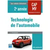 Delagrave Technologie de l'automobile CAP MV maintenance des véhicules 2e année