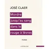 Interligne Mordre jusqu'au sang dans le rouge à lèvres broché