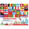 Nuinui Jeunesse Drapeaux du monde - Histoires des drapeaux, avec des images de tous les pays