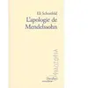 Verdier L'apologie de Mendelssohn