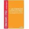 1400 énoncés d'exercices oraux issus des concours d'entrée aux grandes...