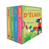 Kaleidoscope Mini bibliothèque d'Elmer (La) David McKee (Auteur), Isabelle Finkenstaedt (Traduction)