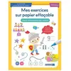 Chantecler Mes exercices sur papier effaçable - Jeux amusants de calcul (5-6 a.)