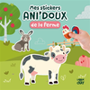 Langue Au Chat Mes stickers Ani'doux de la ferme