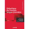 De Boeck Supérieur Didactique du français langue première