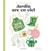 Marabout Jardin arc-en-ciel broché