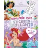 Hemma Mon Colo Avec Stickers Brillants Disney Princesses - Plus De 50 Stickers Scintillants