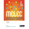 Activités professionnelles et connaissances associées 2de BAC PRO MELE...