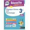 Nathan ABC Réussite Physique-Chimie Svt tecnologie 3e - Brevet 2023