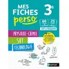 Nathan Mes fiches perso : physique-chimie, SVT, technologie - 3e (édition 2019)