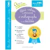 ISBN Petit cahier LAROUSSE d'orthographe et de dictées CM1