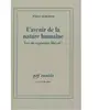 Gallimard L'avenir de la nature humaine