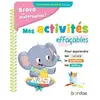 Bordas Editions Mes activités effaçables Toute Petite section