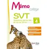 Bordas Mémo Collège : SVT - Cycle 4 - Cahier de l'élève (édition 2022)