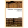 Littérature contemporaine. Volume 27